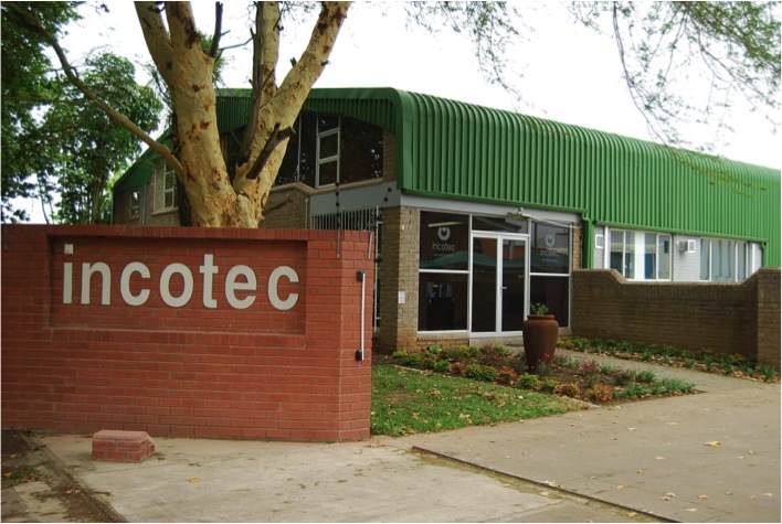 Incotec's location in Pietermaritzburg, South Africa