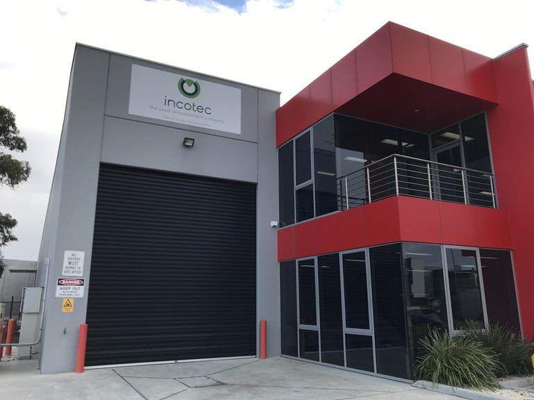 Incotec Australia's sales and production facilities at Carrum Downs, Victoria