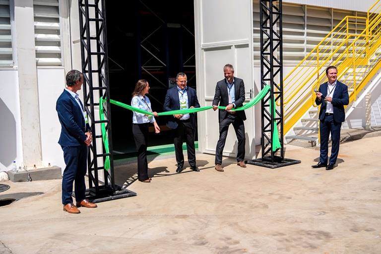 Incotec and Croda directors inaugurate new sustainable seed film coating facility
