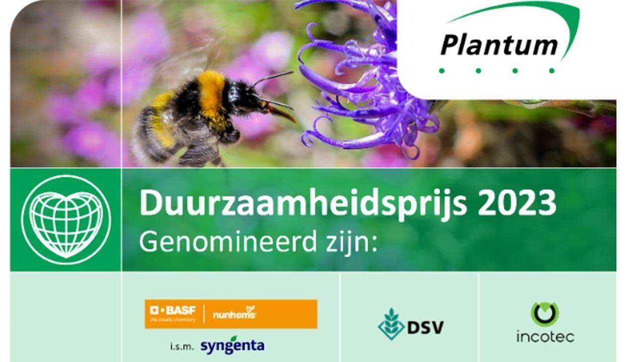 announcing nominees of Plantum Sustainabilty Award