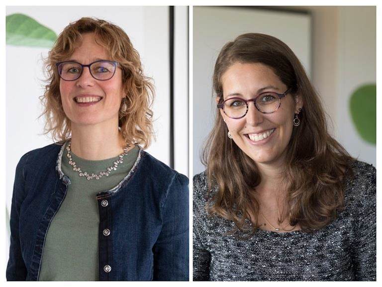 Brechje Veerman et Chloé Martin d'Incotec