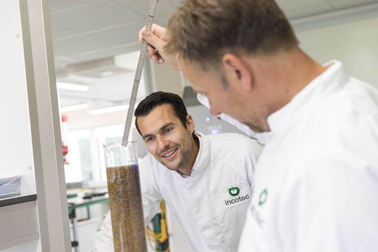 Werken in de Incotec lab
